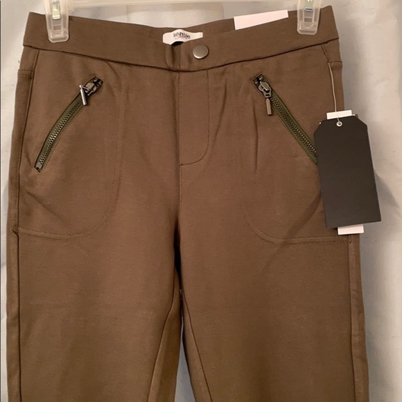 NWT KENSIE DARK MOSS PANTS XS - Picture 2 of 6